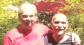Jürgen Nöding (li.) und Freddy Sahin-Scholl (re.) im Juni 2023.